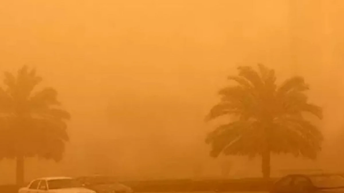 الأرصاد: رياح وأتربة على 5 مناطق خلال فترة ترائي هلال رمضان .. فيديو