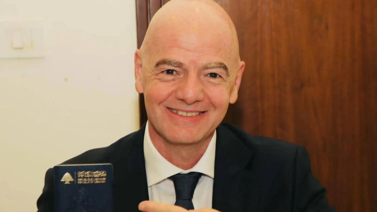 جياني إنفانتينو يحصل على جنسيته اللبنانية رسميًا .. صور