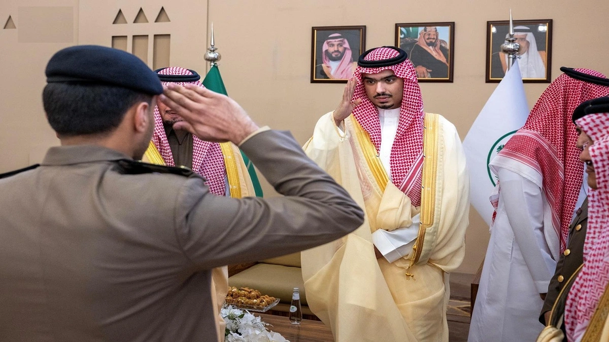 الأمير راكان بن سلمان يشكر القيادة بمناسبة تعيينه محافظًا للدرعية
