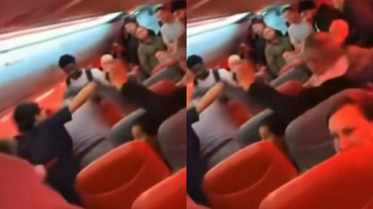 هبوط اضطراري لطائرة متجهة من تركيا إلى بريطانيا بعد شجار بين الركاب .. فيديو